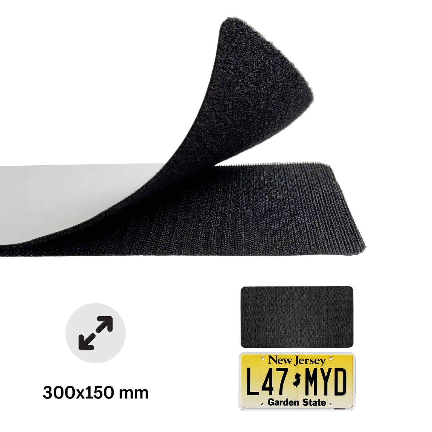 Alite Nanotape™ ナンバープレートフレーム(米国向け)(1枚)