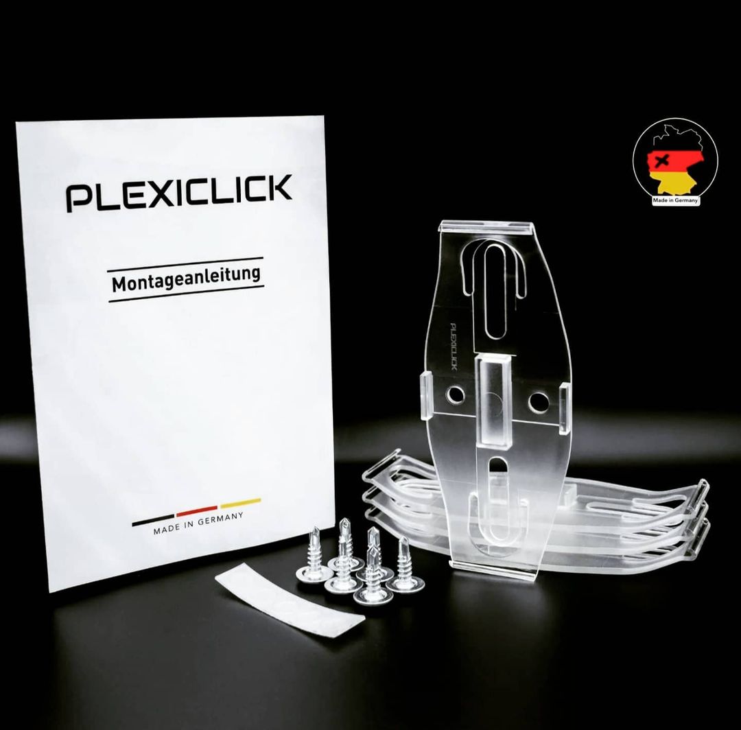 Frame-less mounting Plexiclick™ - Alite