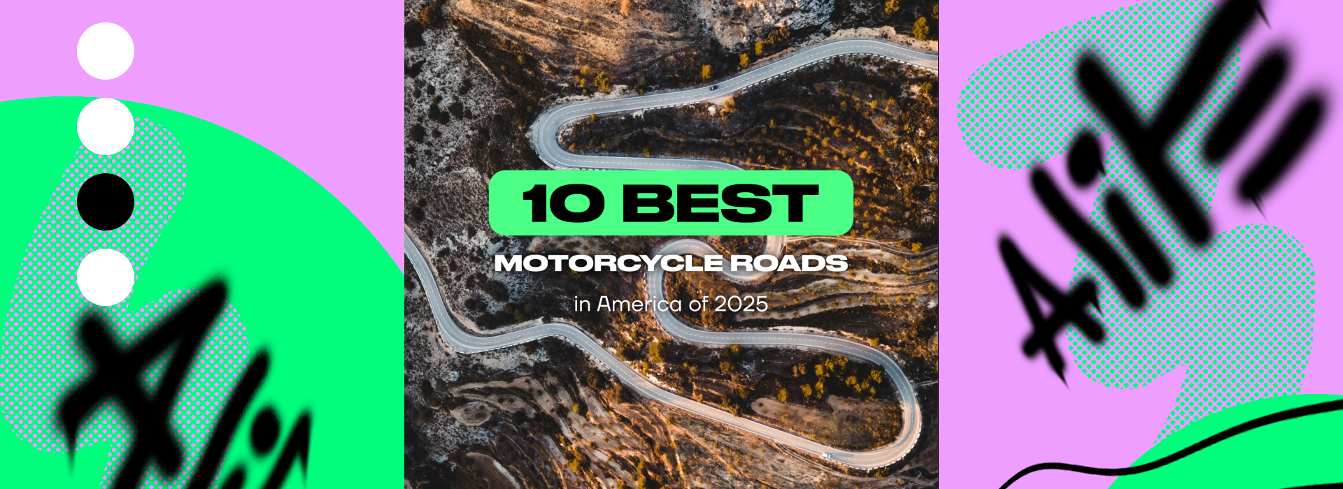Les 10 meilleures routes à moto des États-Unis en 2025 