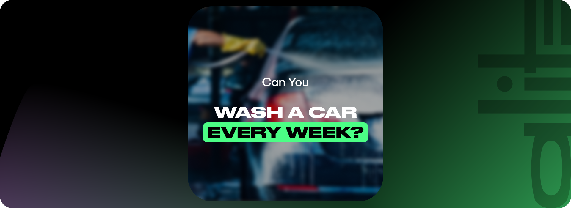 Can You Wash a Car Every Week?