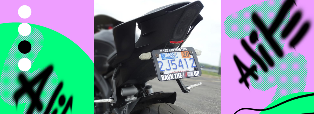 Choosing a motorcycle license plate frame