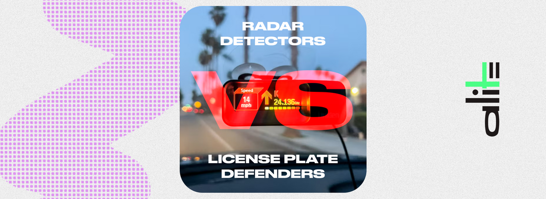 Radar Detectors vs. License Plate Defenders: What’s the Real Difference?