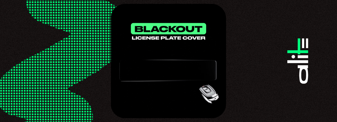 How Blackout License Plate Covers Shape Road Privacy
