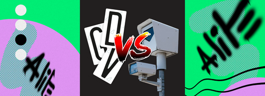 License plate film vs AI-driven traffic cameras