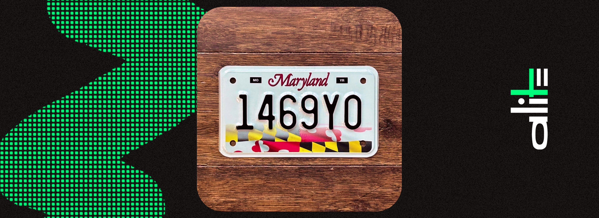 Plaque d'immatriculation du Maryland
