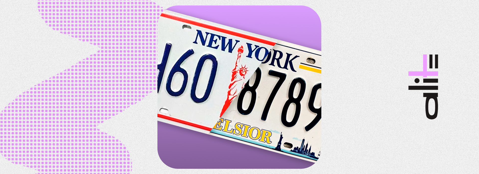 Plaque d'immatriculation de New York 