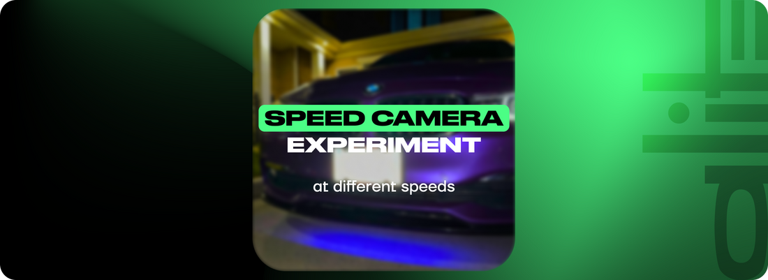 Speed Camera Experiment at Different Speeds