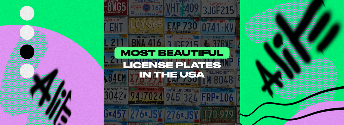 Top 10 Most Beautiful License Plates in the USA