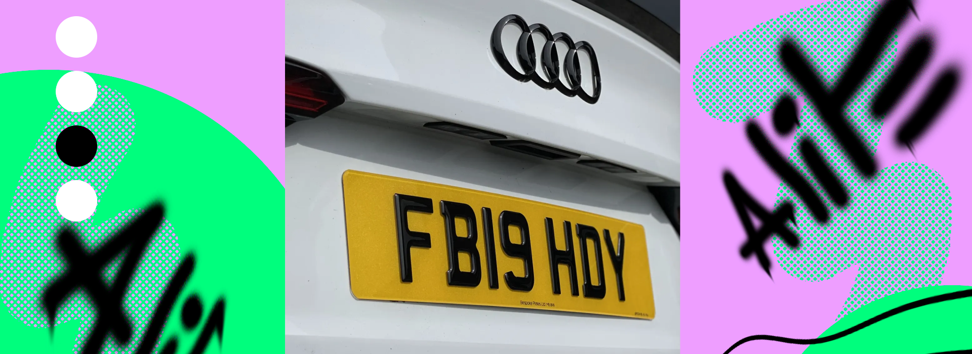 plaque d'immatriculation britannique