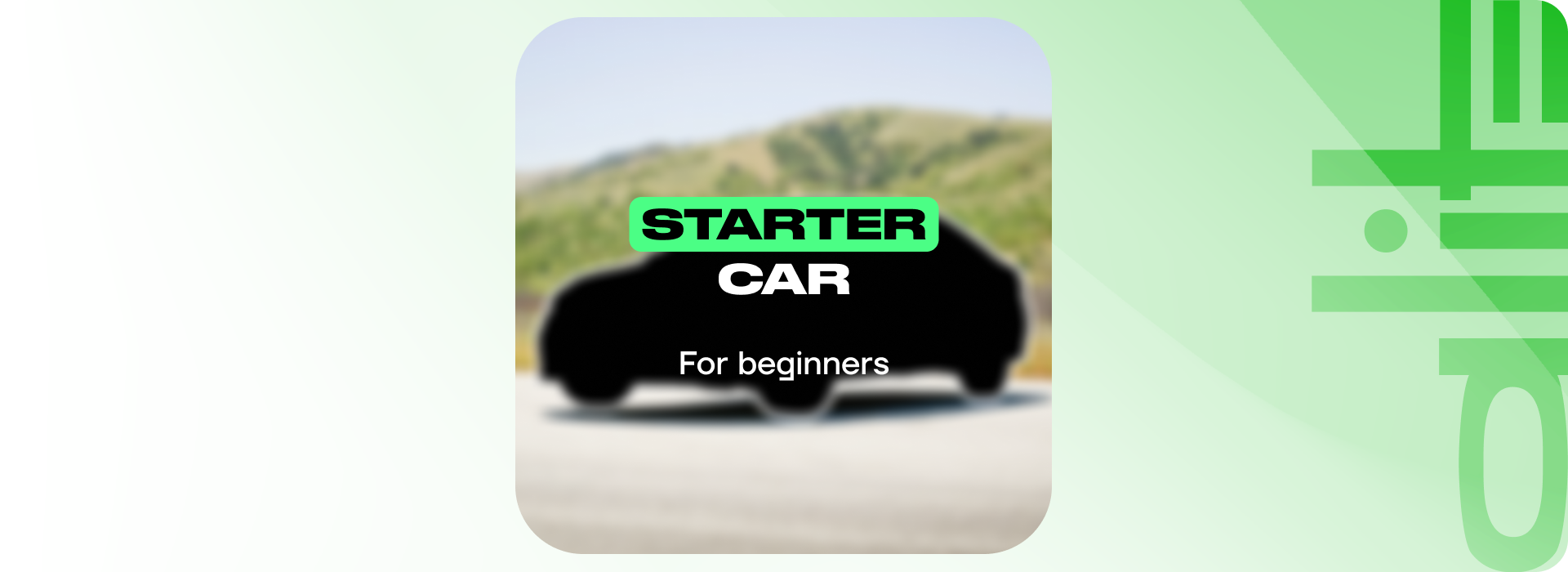 What is a good starter car for beginners?