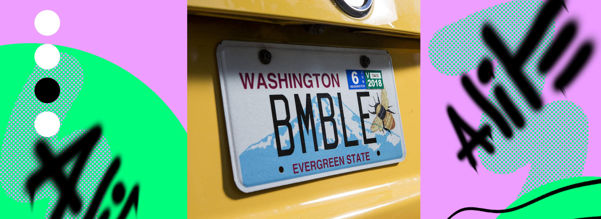 What is a personalized license plate - Alite with ️