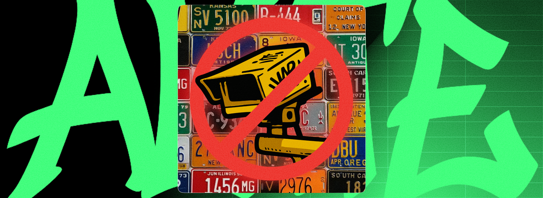What stickers prevent speed cameras?