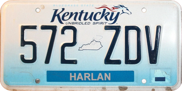 Kentucky 2008 en relief