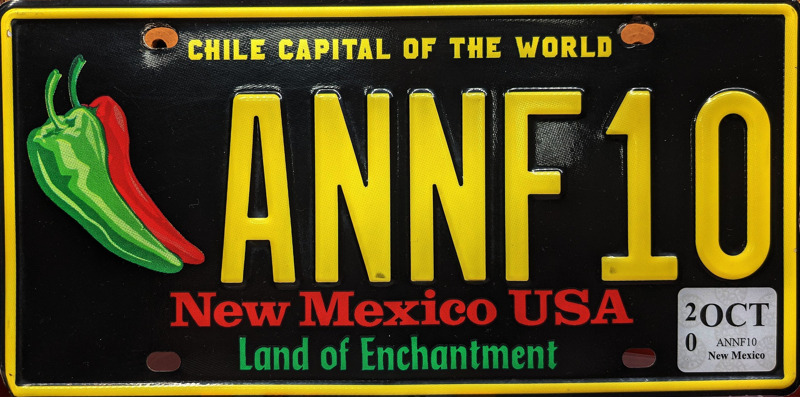New Mexico anti-radar stickers for cars - Alite with ️