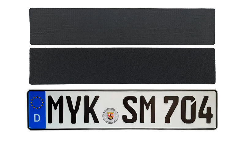 Telaio targa Alite Nanotape per UE e Regno Unito