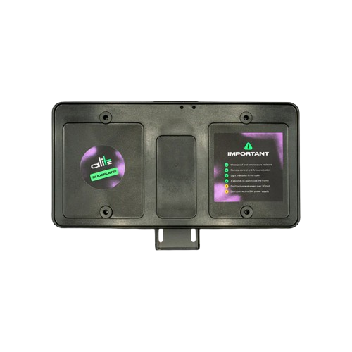 ナンバープレートハイダー Alite スライドプレート