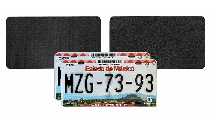 メキシコ向けナンバープレートフレーム Alite Nanotape