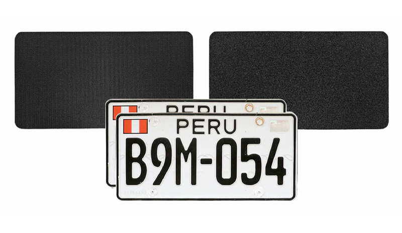 ペルー向けナンバープレートフレーム Alite Nanotape