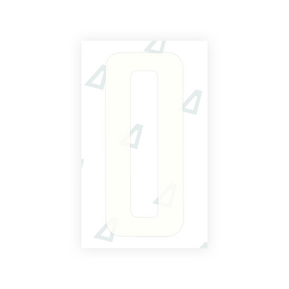 Alite Nanofilm for US (Nevada) license plates - Symbol "0" - Alite