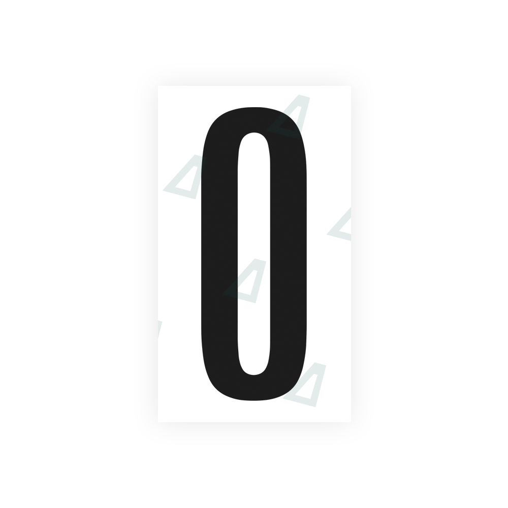 Alite Nanofilm for US (Ohio 2021) license plates - Symbol "1" - Alite