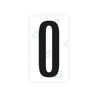 Alite Nanofilm for US (Ohio 2021) license plates - Symbol "1" - Alite