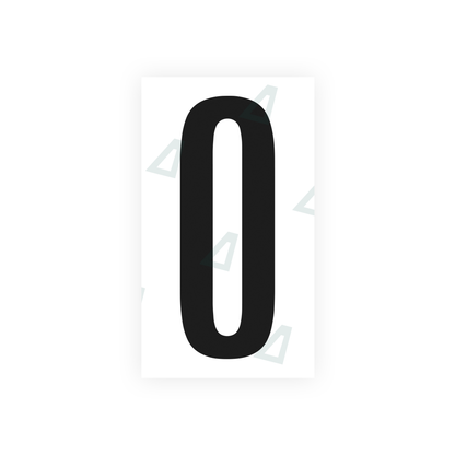Alite Nanofilm for US (Ohio 2021) license plates - Symbol "1" - Alite