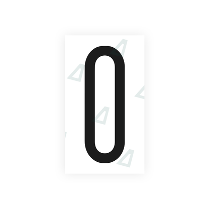 Alite Nanofilm for US (Pennsylvania) license plates - Symbol "0" - Alite