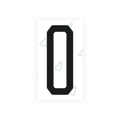 Alite Nanofilm for US (Michigan) license plates - Symbol "O" - Alite