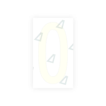Alite Nanofilm for US (Oklahoma) Moto license plates - Symbol "0" - Alite