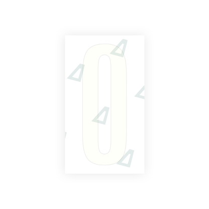 Alite Nanofilm for US (Ohio 2021) license plates - Symbol "1" - Alite