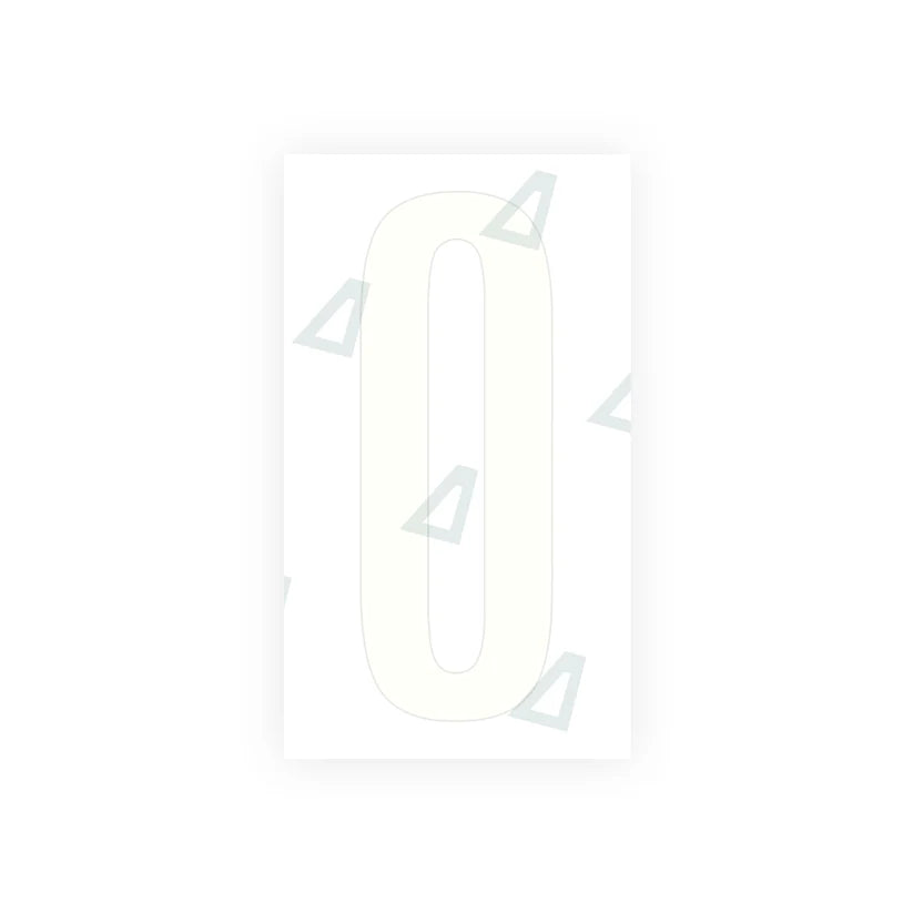 Alite Nanofilm for US (Idaho) Moto license plates - Symbol "0" - Alite