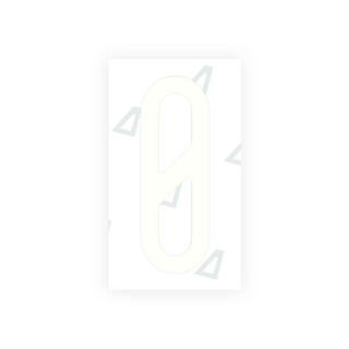 Alite Nanofilm for US (Pennsylvania 2025) license plates - Symbol "0"
