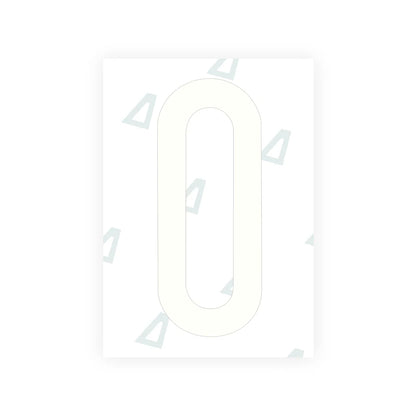 Alite Nanofilm for US (Montana) license plates - Symbol "0"