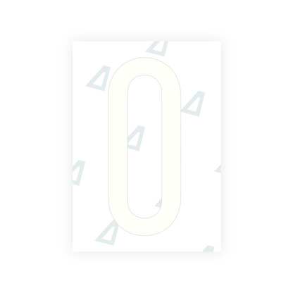 Alite Nanofilm for US (Florida 2019) license plates - Symbol "0" - Alite