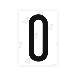 Alite Nanofilm for US (Arizona 2008) license plates - Symbol "0" - Alite