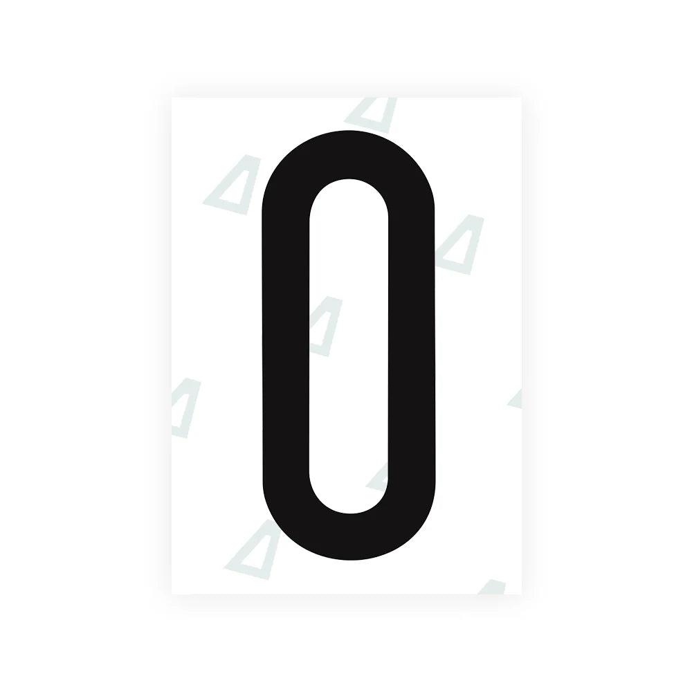 Alite Nanofilm for US (Montana) license plates - Symbol "0"
