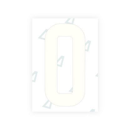 Alite Nanofilm for AUS (New South Wales) license plates - Symbol "0" - Alite