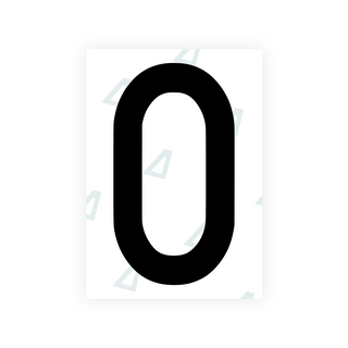 Alite Nanofilm for Poland license plates - Symbol "0" - Alite