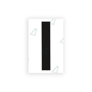 Alite Nanofilm for United Kingdom license plates - Symbol "1" - Alite