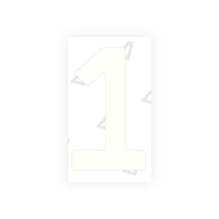 Alite Nanofilm for Uzbekistan number plates - Symbol "1" - Alite
