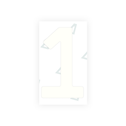 Alite Nanofilm for Uzbekistan number plates - Symbol "1" - Alite
