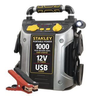 Stanley 1000 Peak Amp Automotive Jump Starter Portable Power