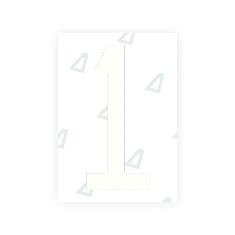 Alite Nanofilm for US (Montana) license plates - Symbol "1"