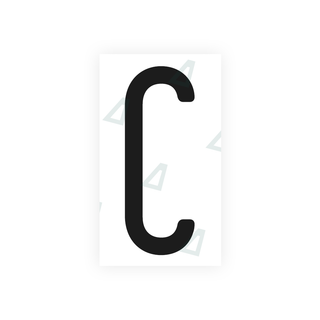 Alite Nanofilm for US (Maryland) license plates - Symbol "C" - Alite