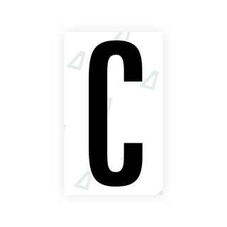 Alite Nanofilm for US (Nevada) license plates - Symbol "C" - Alite