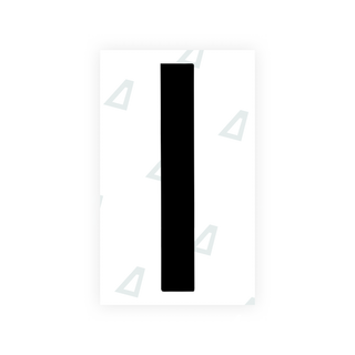 Alite Nanofilm for US (Georgia 2012 - Round) license plates - Symbol "I" - Alite