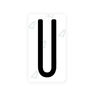 Alite Nanofilm for US (New York 2001) license plates - Symbol "U"
