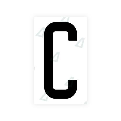 Alite Nanofilm for US (Puerto Rico) license plates - Symbol "C" - Alite