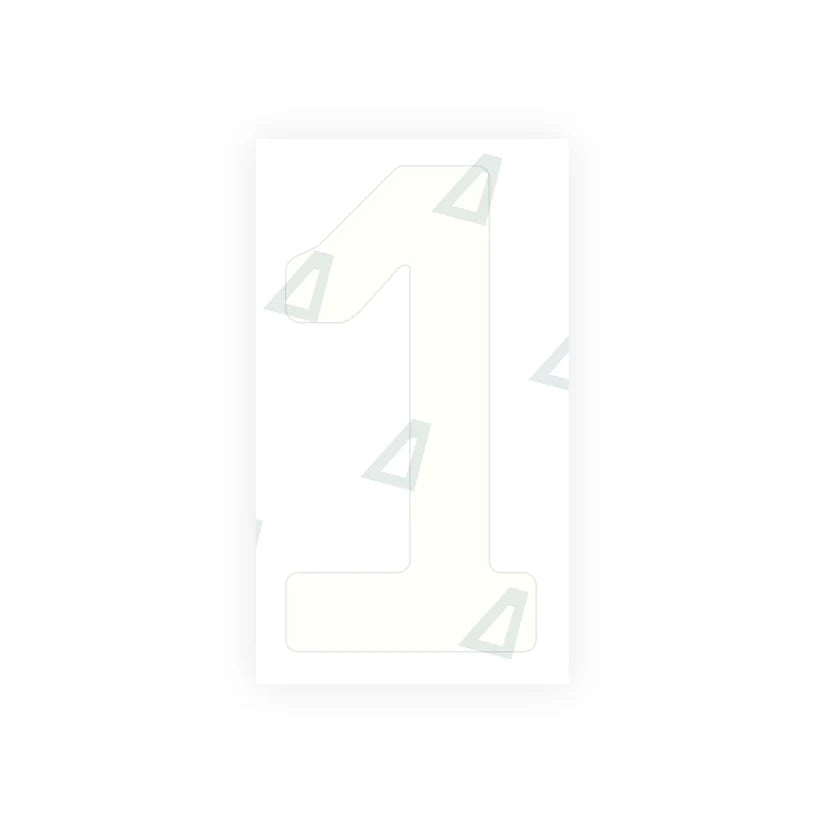Alite Nanofilm for Paraguay license plates - Symbol "1"