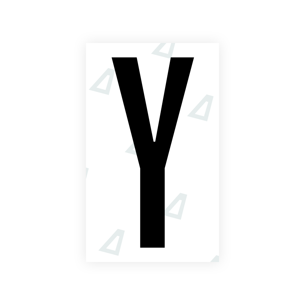 Alite Nanofilm for US (Nevada) license plates - Symbol "Y" - Alite